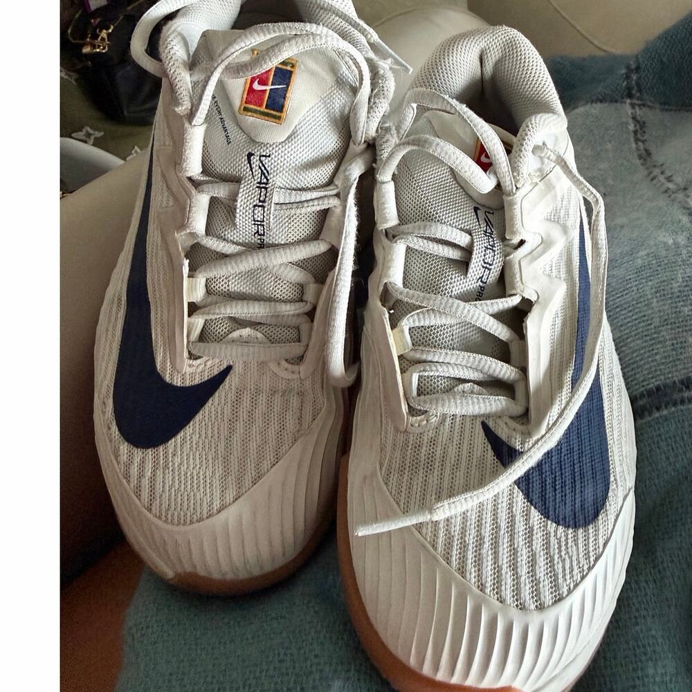 Nike Vapor Pro 3 HC White Blue Tennis Shoes Men’s US 7 Hard Court FZ2158-100